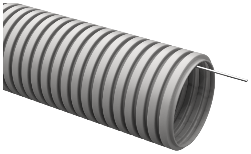 Гофрированная труба SPL с зондом диаметр 16 мм, 100 метров TGS 16/01 - фотография № 2