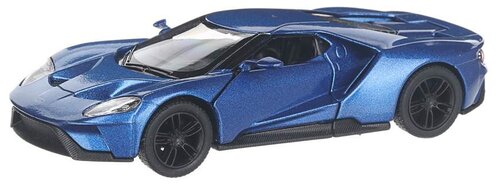 Гоночная машина Serinity Toys 2017 Ford GT (5391DKT) 1:38, 13 см, синий