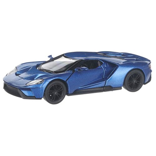 Гоночная машина Serinity Toys 2017 Ford GT (5391DKT) 1:38, 13 см, синий гоночная машина serinity toys volkswagen beetle 5405dkt 1 38 12 5 см фиолетовый