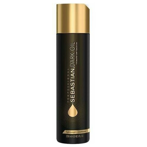 спрей для волос sebastian professional dark oil mist кондиционирующий мист для шелковистости волос 200 мл Кондиционер Sebastian Dark Oil для шелковистости волос, 250 мл