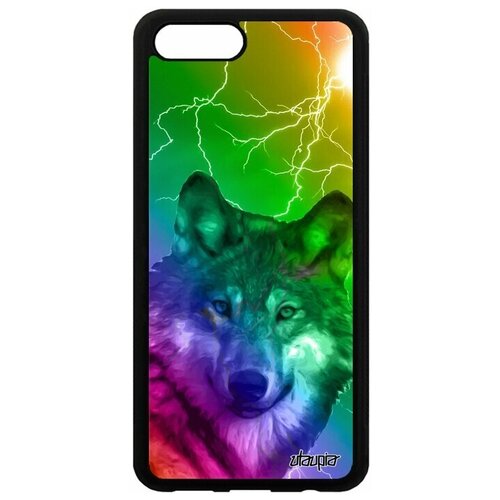 фото Чехол на смартфон honor v10 / view 10, "дикий волк" лютоволк wolf utaupia