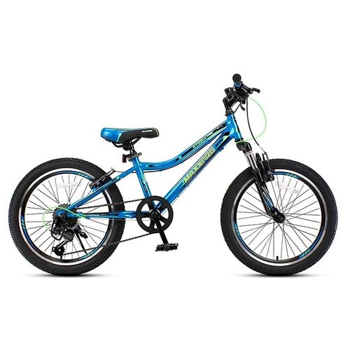 фото Велосипед steely 20 pro n2002-1 (сине-зелёный) maxxpro