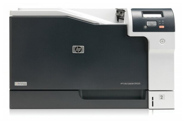 HP Color LaserJet Professional CP5225 (A3, 600dpi, 20(20)ppm, 192Mb, 2trays 250+100, USB)