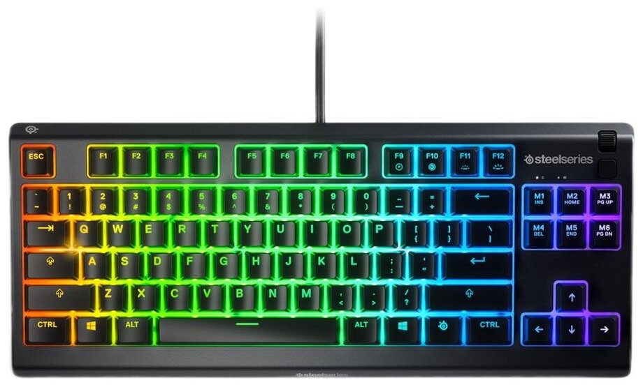 Игровая клавиатура SteelSeries Apex 3 TKL RU Black USB