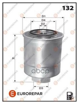 Фильтр Топливный EUROREPAR арт. E148110