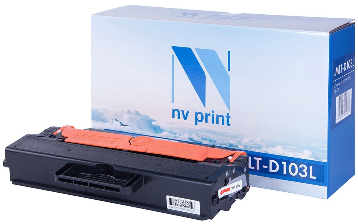 Лазерный картридж NV Print NV-MLTD103L для Samsung ML-2955ND, DW, SCX-472x (совместимый, чёрный, 2500 стр.)