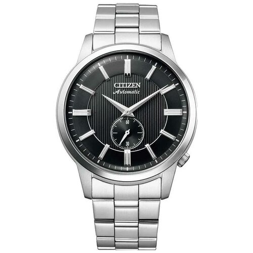 Наручные часы CITIZEN Automatic NK5000-98E, черный, серебряный наручные часы citizen citizen nk5000 12p серебряный