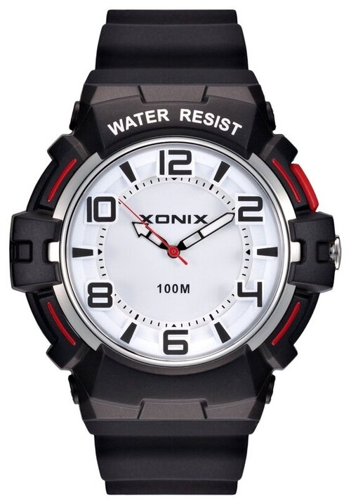 Наручные часы XONIX Спорт, черный, белый