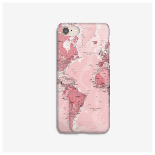 фото Силиконовый чехол карта на apple iphone 7/ айфон 7 xcase