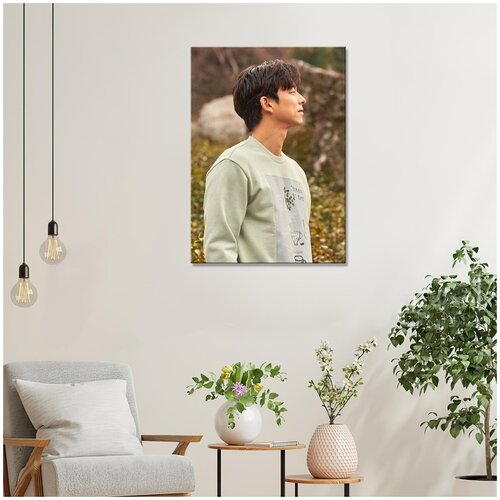 Интерьерная картина на холсте/ картина на стену/ в гостиную/ спальню - Актёр Кон Ю 40х60