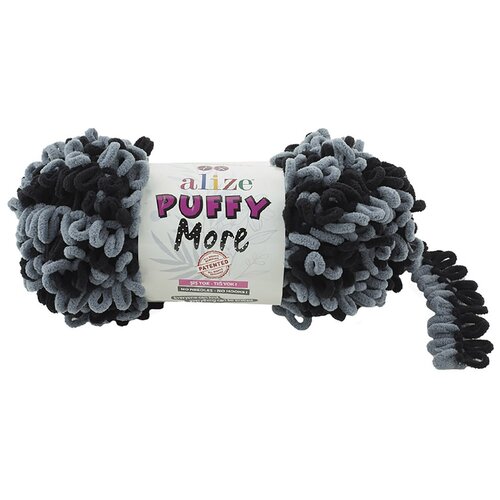 Пряжа для вязания Ализе Puffy More (100% микрополиэстер) 2х150г/11,5м цв.6284 ALIZE PUFFY. MORE.6284