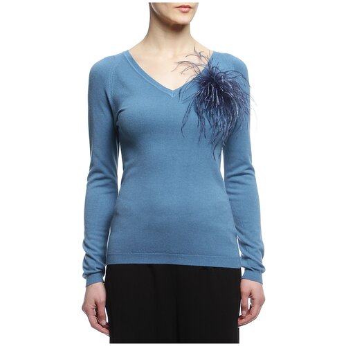 фото Пуловер,22maggio,голубой,арт.7614fi17_1 (l)