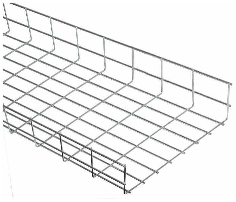 Лоток проволочный 100х60 L3000 сталь 4мм оцинк. IEK CLWG10-060-100-3