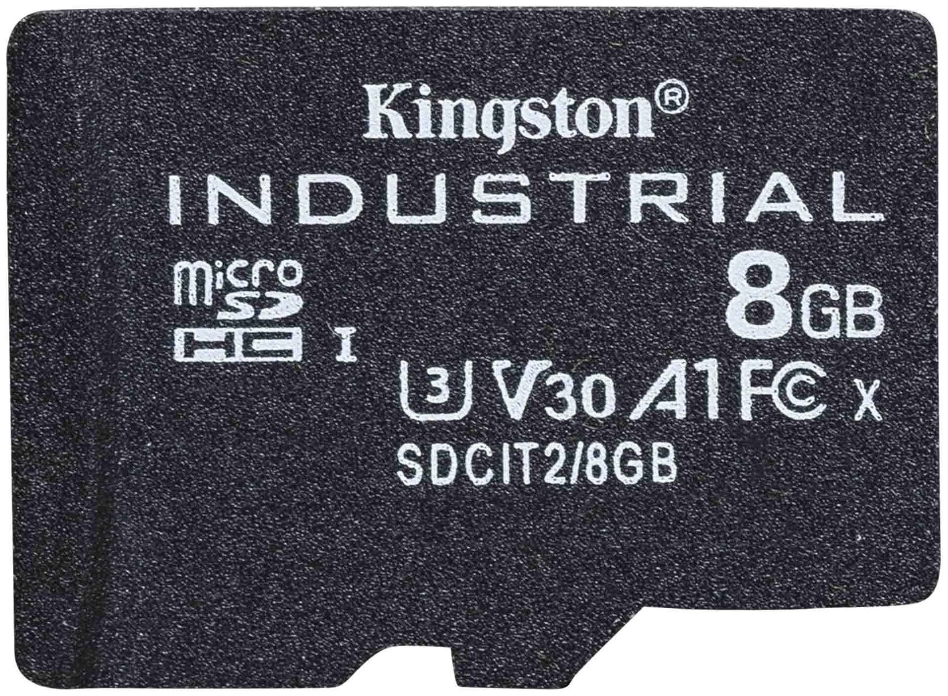 Карта памяти Kingston Industrial microSD