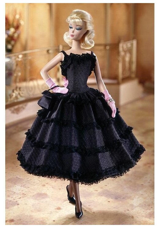 Наряд Barbie Black Enchantment Silkstone Fashion (Наряд Барби 'Черное Очарование')
