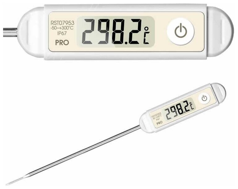 Цифровой водонепроницаемый проникающий термометр RST 07953