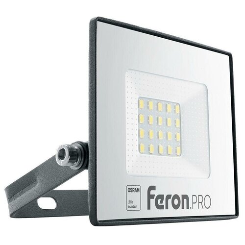 Feron Светодиодный прожектор Feron LL-1000 20W 6400K 41538