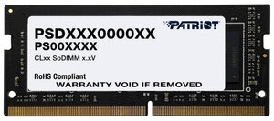 Модуль памяти Patriot Memory Signature DDR4 DIMM 3200MHz PC4-25600 CL22 - 32Gb PSD432G32002S