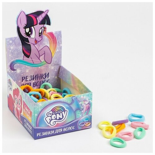 Hasbro Резинки для волос, 100 шт, Искорка, My Little Pony