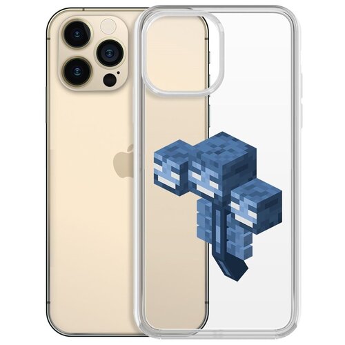 Чехол-накладка Krutoff Clear Case Иссушитель для iPhone 13 Pro Max чехол накладка krutoff clear case minecraft иссушитель для xiaomi poco x4 gt