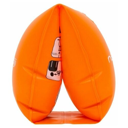 фото Нарукавники для бассейна детские оранжевые для веса 11–30 кг nabaiji x decathlon
