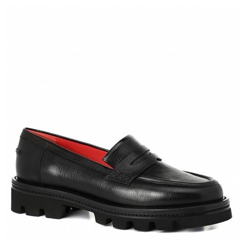 Ботинки Pas de Rouge, размер 40, черный лоферы pas de rouge размер 38 белый