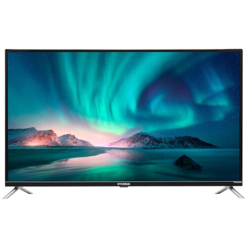 Телевизор Hyundai Android TV H-LED43BU7008 черный диагональ экрана 43 108 см разрешение 4K Ultra HD 2299000₽
