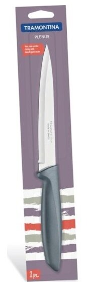 Нож универсальный Tramontina Plenus 23424/166-TR серый, 15 см