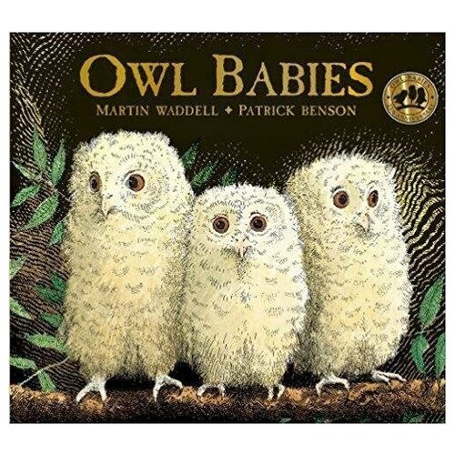 Waddell Martin. Owl Babies. Board book. -