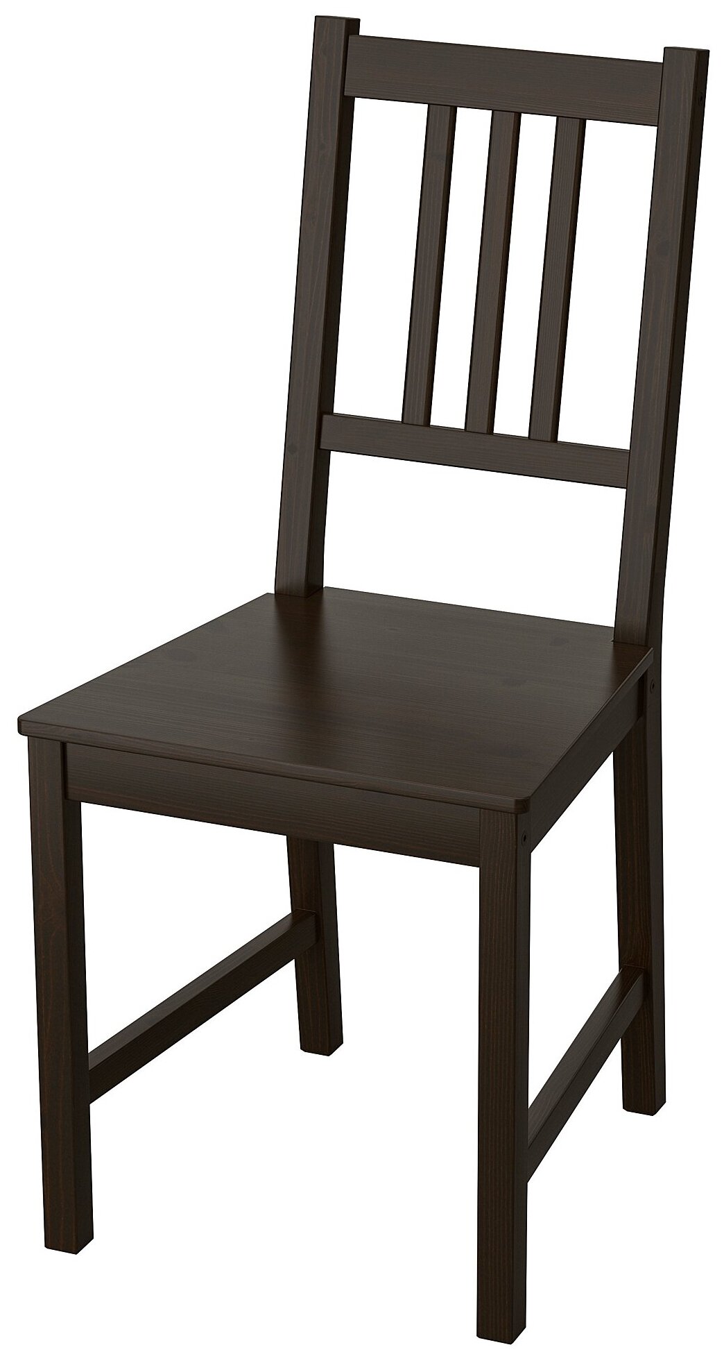 STEFAN стефан стул коричнево-чёрный