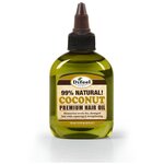 Difeel 99% Natural Coconut Premium Hair Oil 99% натуральное премиальное масло для волос с кокосом, 75 мл - изображение