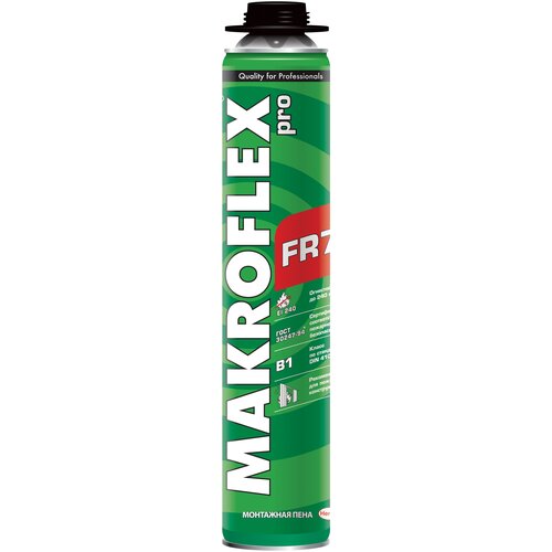 Пена монтажная MAKROFLEX FR77 профи пожаростойкая 750 МЛ 112 1597₽
