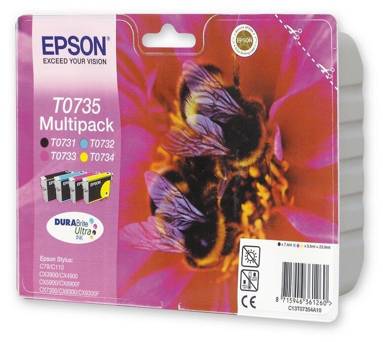 Комплект картриджей Epson C13T10554A10