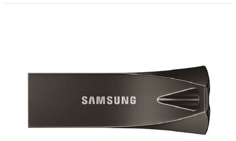 Флеш-память Samsung BAR Plus, 64Gb, USB 3.1 G1, мет, сер, MUF-64BE4/APC