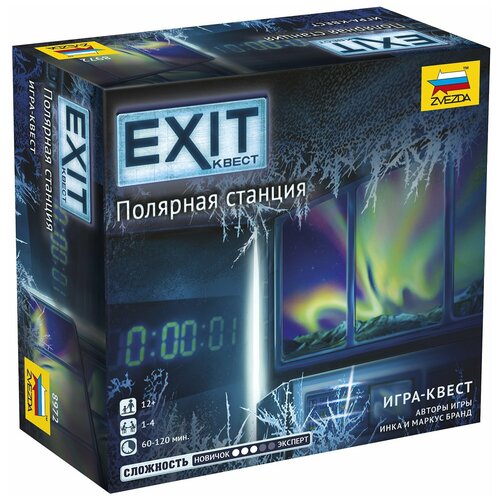 фото Zvezda настольная игра "exit: полярная станция"