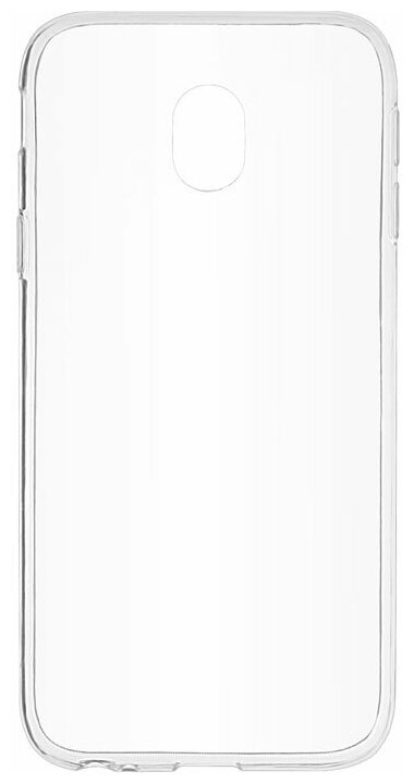 Чехол силиконовый для Samsung J330F, Galaxy J3 (2017), прозрачный