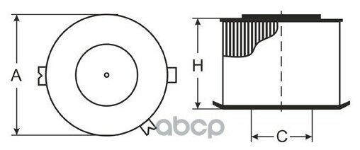 Фильтр Воздушный Sct Sb2138 SCT арт. SB2138