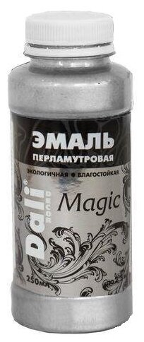 Эмаль Рогнеда DALI DECOR Magic акрил. перлам. 0,25л (серебро) 93139