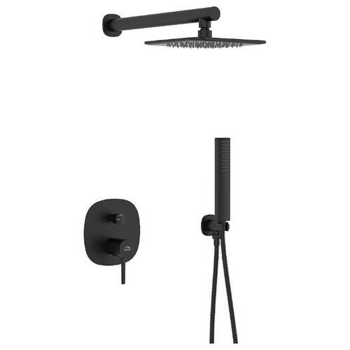 Душевая система Laveo Pola BAP_701P скрытого монтажа черный