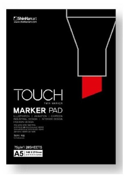 Альбом для маркеров TOUCH Marker Pad А5 20л