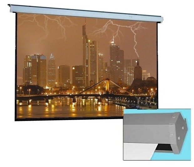 Экран для проектора Draper Targa HDTV (9:16) 302/119" 147*264 XT1000E (MW) case white