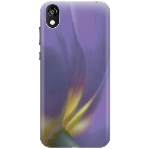 фото Силиконовый чехол на huawei y5 (2019) / honor 8s / хуавей у5 2019 / хонор 8 эс с принтом "фиолетовая фиалка gosso