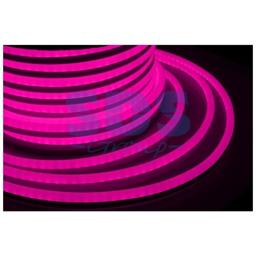 фото Гибкий неон neon-night 131-037 led 360 розовый бухта 50м, катушка
