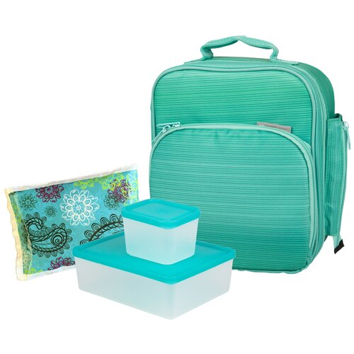 фото Bentology lunch kit turquoise 0.45 кг 8 см 24 см 22 см