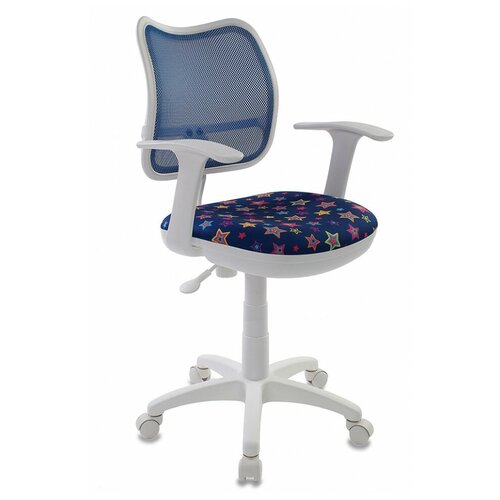 фото Кресло ch-w797 бюрократ (ch-w797/bl/star-bl звезды на синем)