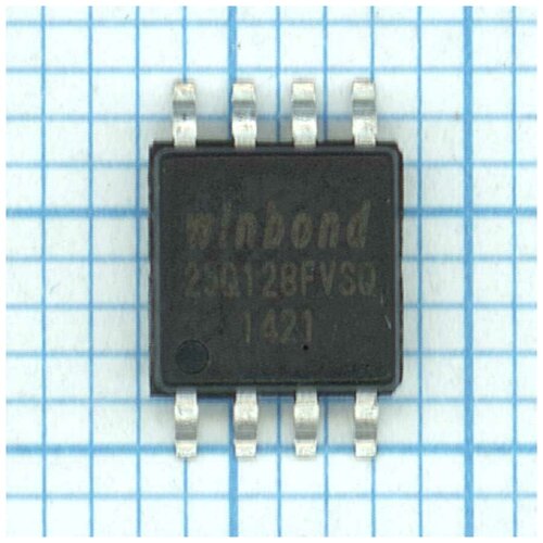 Микросхема ПЗУ W25Q128FVSQ soic8 sop8 test clip