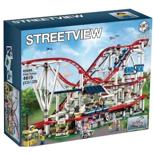 Конструктор Креатор Аттракцион Американские горки, 4619 деталей 65688