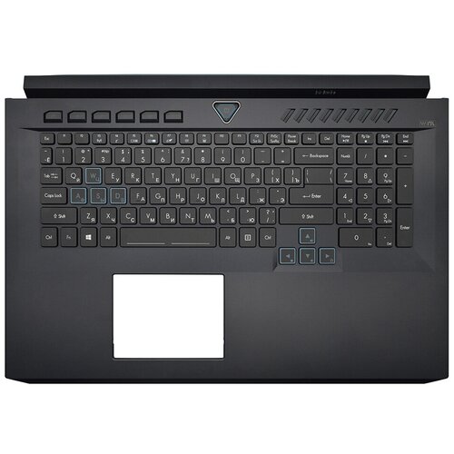 фото Клавиатура для ноутбука acer predator helios 500 ph517-51 черная топ-панель