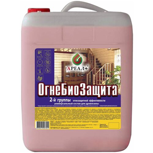 Ареал+ Огнебиозащита красное дерево 5 л А-456