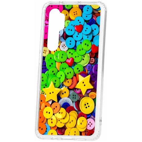 фото Чехол на xiaomi mi note 10 lite kruche print пуговки / чехол для xiaomi / чехол с рисунком / чехол с принтом / чехол для ксяоми / чехол для хаоми / бампер на сяоми / чехол накладка для ксяоми / противоударная накладка для xiaomi redmi mi / защита для redmi / защита на mi / cиликоновый чехол для xiaomi redmi / пластиковый чехол на ксиаоми / защитный чехол для хаоми / чехольчик / защита телефона / ударопрочный чехол кruче